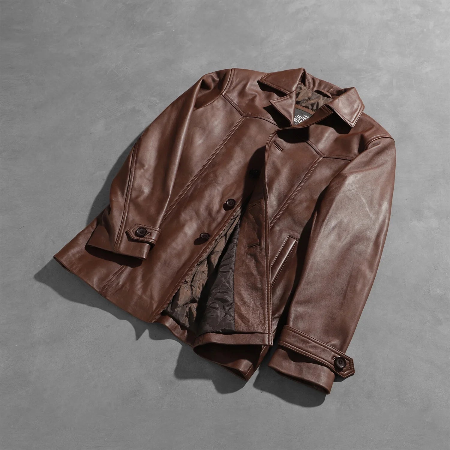 Men's Vincent Alley Brown Leather Jacket – The Jacket Maker